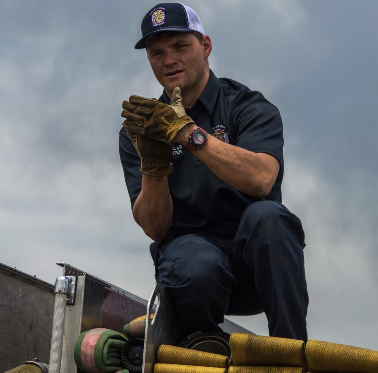 Fire service training